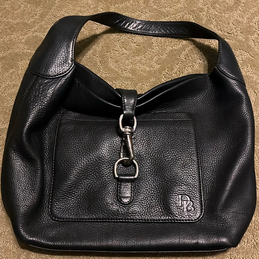Dooney & Bourke black leather purse